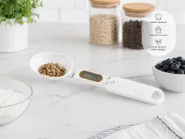 Digitale Löffelwaage – präzise Küchenwaage für Gewürze, Pulver & Tierfutter